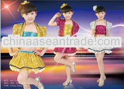XC-101 Dttrol sequin modern dance costumes children belly dance costume