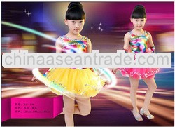 XC-108 Dttrol children latin belly dance costume/kids stage costumes