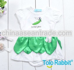 YH155 Tolo Rabbit Girls Summer Bodysuit One Piece Romper