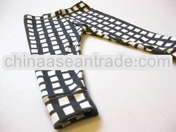 baby boys plaid style pants in black and white child clothing