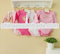baby clothes cotton embroider long sleeve bodysuit