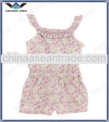 baby clothing set, girls jumpsuit,baby floral romper