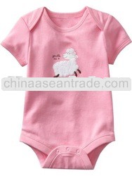 baby's bodysuit,baby short sleeve romper,baby wear