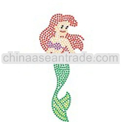 beautiful Mermaid rhinestone jewelry