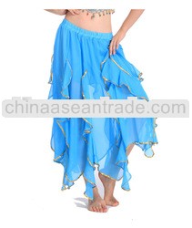belly dance skirts,sexy dance skirts,chiffon belly dance skirts,turquoise belly dancing skirts