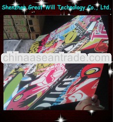 bomb sticker vinyl size 1.5*30m thickness:0.2m