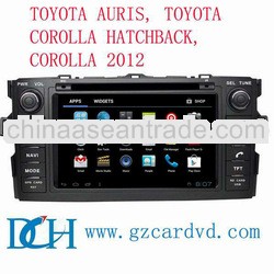 car dvd android 4.0 with 3G WiFi Dongle for TOYOTA AURIS and TOYOTA COROLLA WS-9204