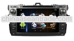 car dvd android with 3G WiFi Dongle for toyota COROLLA 2006-2011 WS-9123