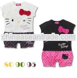 cheap wholesale Hello kitty little girl summer lovely romper