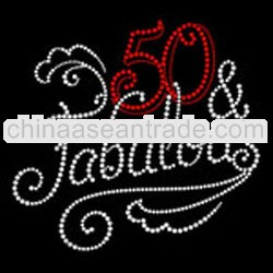 fabulous sports rhinestone transfer