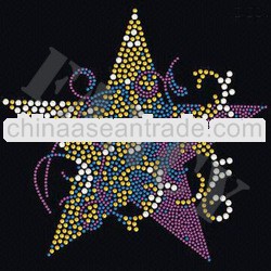 five-pointed star for rhinestone transfer