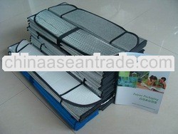 folding car sunshade aluminum bubble car sunshade