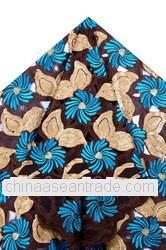 handcut blue cotton big heavy swiss voile lace high quality 2013 with sequins