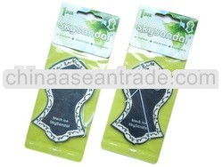 hanging car paper air freshener