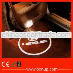 hot led car logo light projector for LEXUS