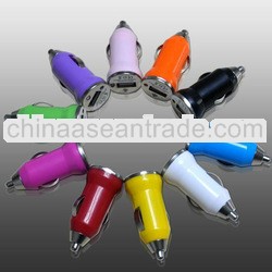 hot selling Colorful mini 1A USB Car Charger for iphone
