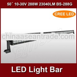 hotsale 50" 23040LM 288w led light bar 4x4 BS-288G