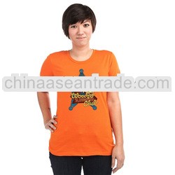 ladies' t-shirt with high quality printing