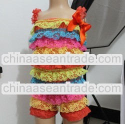 latest!!easter romper adorable baby onesie romper baby girl petti lace romoer