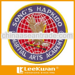 martial arts academy embroidery patch