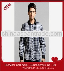 men checkered shirt clothing factories in china