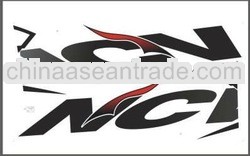 motorcycle decal with 3m lamination