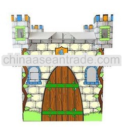 outdoor castle cardboard paper castle baby boy toys high exposure torrent