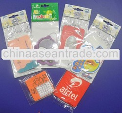 promotional hanging paper car air freshener