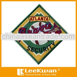 security braves logo embroidery patch