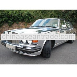 silver chrome vinyl wrap