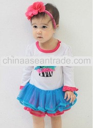 winter cake print europe BABY ROMPER