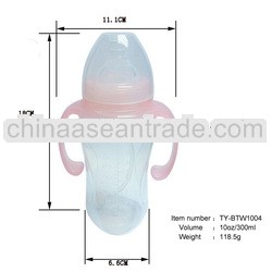 10oz bpa free pp baby bottles with automatic straw baby products