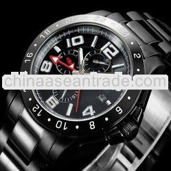 2012 cute full black fancy nice watches made in china Christmas present