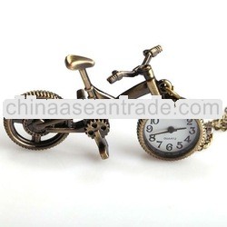 2012 fashion bicycle design display pocket watch