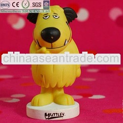 2013 Custom making vinyl toys;funny new squeaky pvc vinyl dog;