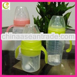 2013 Hot silicone baby feeding bottle, baby feeding milk bottle