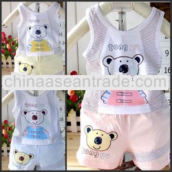 2013 SUMMER cotton BABY CLOTHING SuiTS