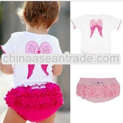 2013 europe angel wings BABY CLOTHINGS sets