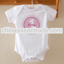 2013 new design adorable baby bodysuit
