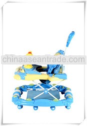 2014 car walkers for babies blue inflatable baby walker / Model:136FC