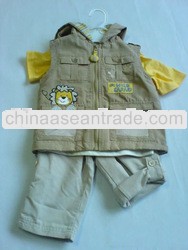 2014 summer popular jeans baby boy clothing sets