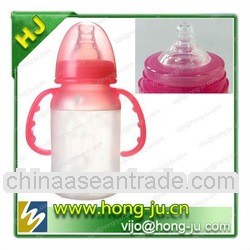 220ML BPA free silicone baby bottle