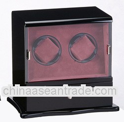 2 Motors Black Wooden Watch Winder