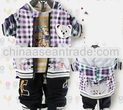 3PCS CUTE design BABY CLOTHING suit