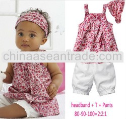 3pcs baby GIRL clothES sUITs, baby clothings