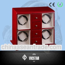 4 Motors Cherry Wooden Watch Winder Box
