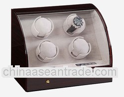 4 Motors Ebony Underwood Watch Winder With LCD