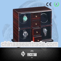 4 Motors Ebony Wooden Watch Winder Box