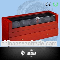 4 Motors Mahogany Solid Wooden Watch Winder