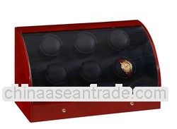 6 Motors Automatic Watch Winder w/Drawer